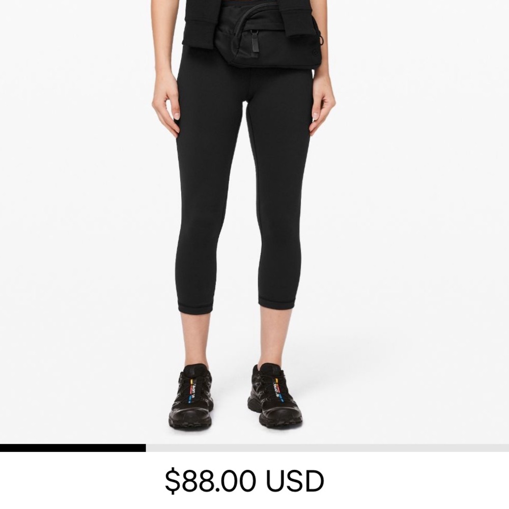 Lululemon Wunder Under Hi-Rise Crops Luxtreme